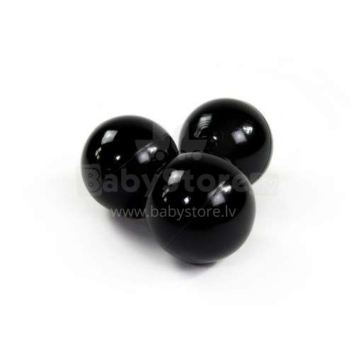 Meow Extra Balls  Art.104238 Black Baseina bumbiņas  Ø 5.5 cm, 50 gab.