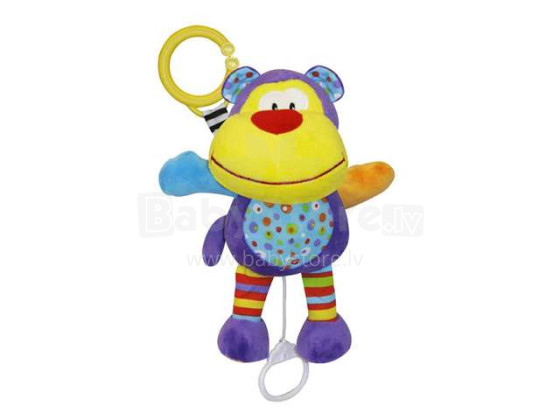 Lorelli Toys Monkey Art.10190881 Piekarināmā mūzikālā rotaļlieta