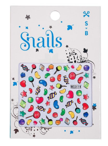 Snails Nail Art Candy blast Art.6944 Наклейки для ногтей