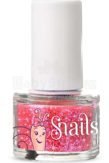 Snails Mini Pink glitter Art.895 Spīdums nagiem ,7ml