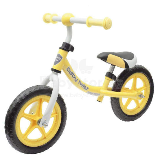 BabyMix Balance Bike Art.LGC-WB-08 Yellow Bērnu skrējritenis ar metālisko rāmi 12''