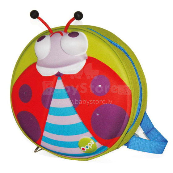 Oi Ladybug Art.30008.33 Spalvotas mano žvaigždėtas vaikų krepšys per petį