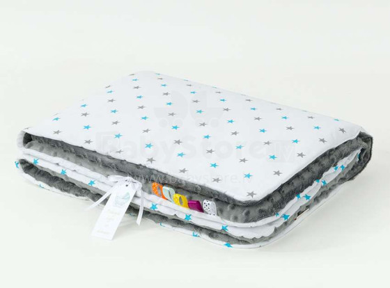 Mamo Tato Art.5502 Minky Хлопковый конвертик одеялко для выписки (для новорождённого) 100x135cm