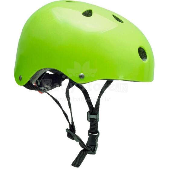 KinderKraft'18 Safety Green Art.KKZKASKSAFGRE0 Certified, adjustable helmet for children M (48-52 cm)