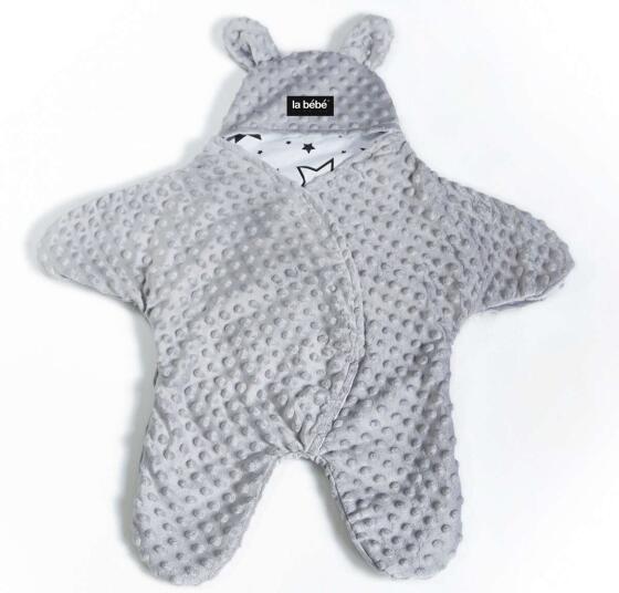 Baby Love Minky Grey Art.104790 Kūdikio konversija rankomis ir kojomis