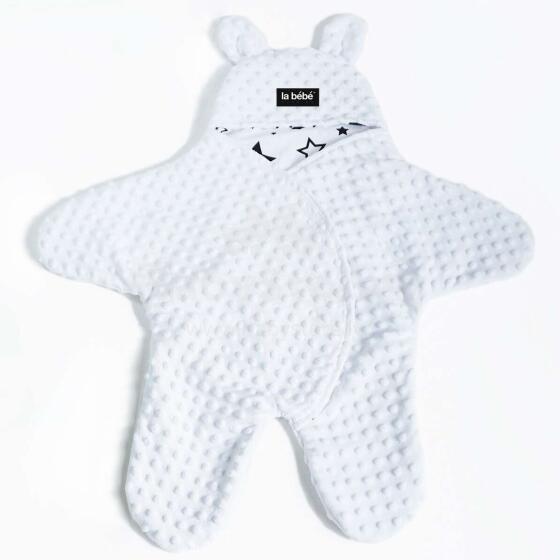 Baby Love Minky White Art. 1044794 Kūdikis konvertuojamas rankomis ir kojomis