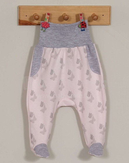 „Vilaurita Art.843 Sophie Cotton“ kūdikių kelnės su plačiu diržu