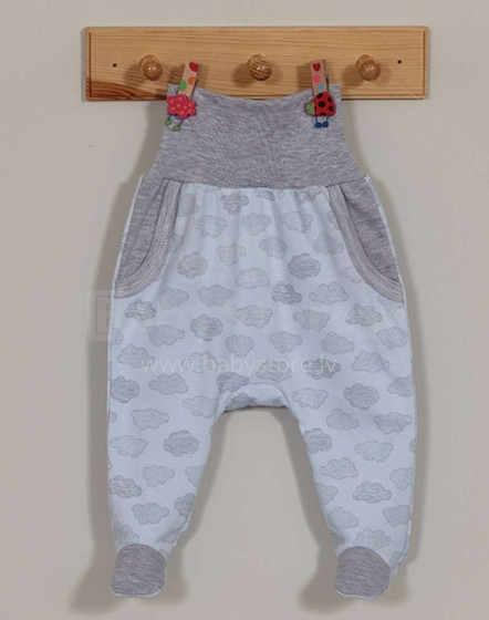 „Vilaurita Art.845“ „Claudio Cotton“ kūdikių kelnės su plačiu diržu