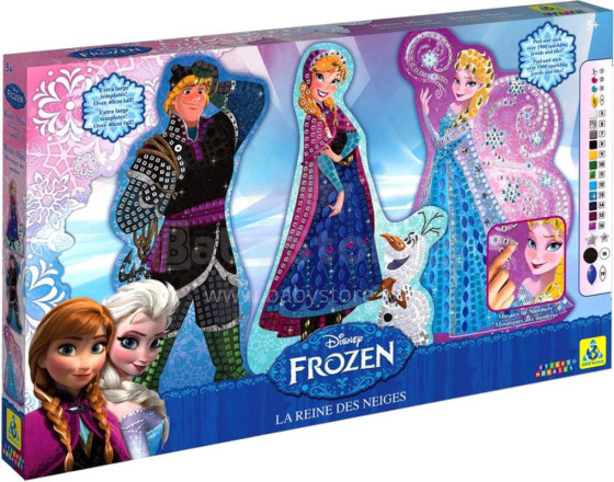 My Design Kids Frozen Mosaic  Art.11439  Набор для творчества  Мозаика по номерам