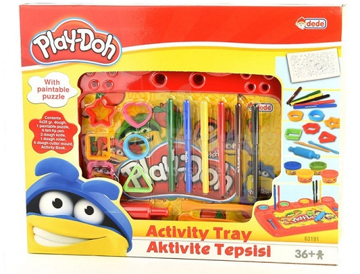 Play-Doh Activity Tray  Art.3191   Детский пластилин с аксессуарами
