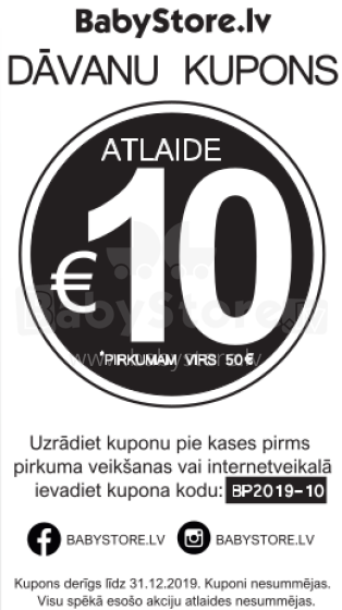 Dovanų čekis 10 EUR BP2019-10