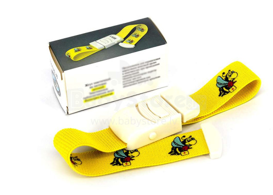 „Santaks Jetpull Ultimate Art.N1“ geltonas dirželis su dviguba balta saugos sagtimi (versija vaikams)
