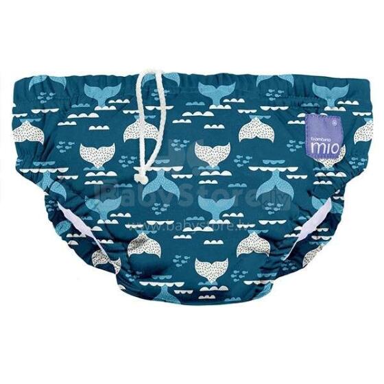 „Swim Nappies BambinoMio Art.105654“ mėlynos uodegos maudymosi kostiumėliai