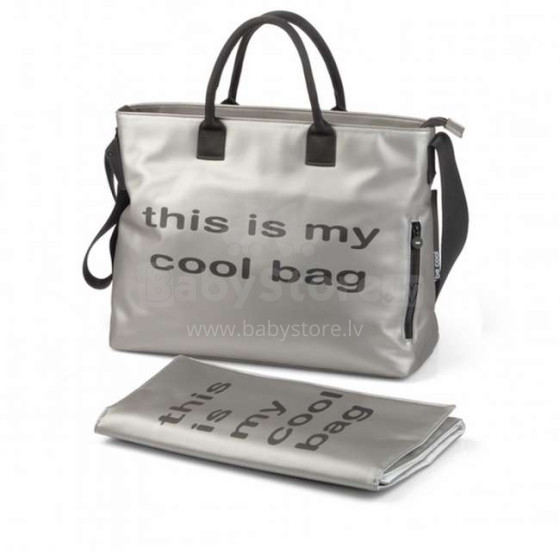 „Be Cool'19 Mamma Bag“ prekės nr.886271 Sidabrinis ratų krepšys