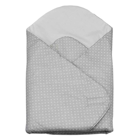Eko Swaddle Blanket Art.RO-12 Dot  mazuļu konvertiņš 75x75 cm