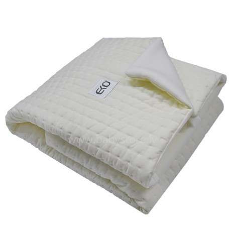 Eko Blanket  Art.PLE-51 Ecru  Мягкое двухсторонее одеяло-пледик 75x100см