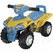 Babymix  QUAD HZ551 yellow/blue  Детская машинка-каталка
