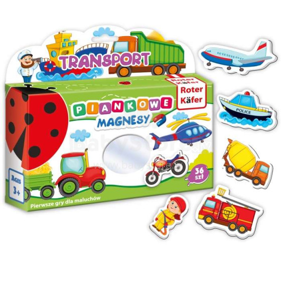 „Roter Käfer RK2101-07 Magnetic Soft Puzzle Transport“ („Vladi Toys“)