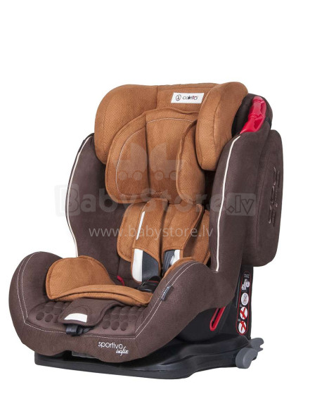 Coletto Sportivo Isofix Col.Brown bērnu autokrēsls (9-36kg)