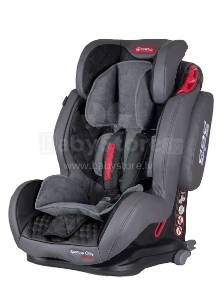 Coletto Sportivo Only Isofix Col.Grey