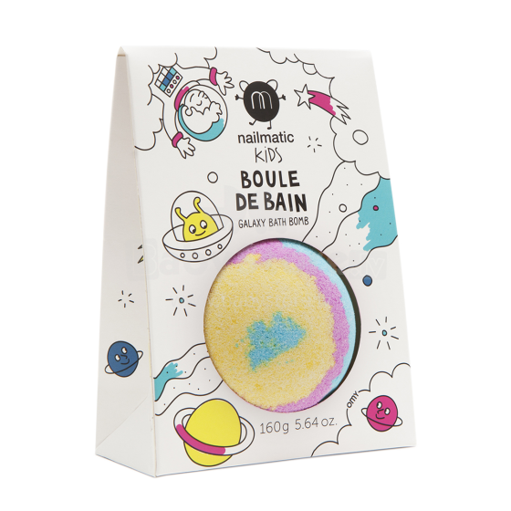 Nailmatic Kids Galaxy Art.701GALAXY шарик в ванну для детей,160гр