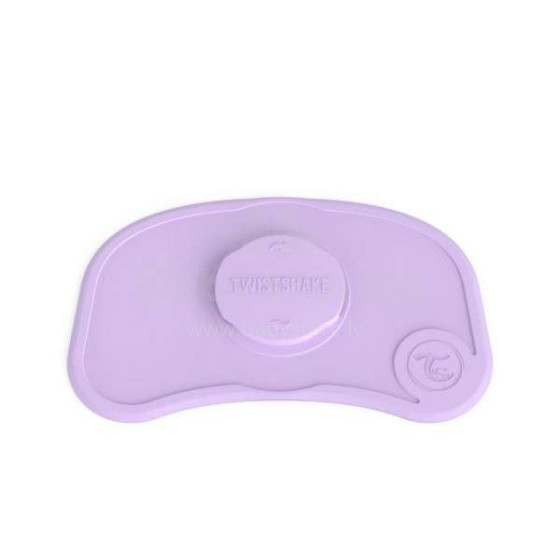 „Twistshake Click Mat Mini Art.78336“ purpurinis neslystantis kilimėlis kūdikiams maitinti