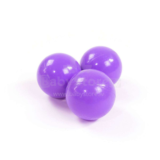 Meow Extra Balls  Art.107919 Violet Baseina bumbiņas  Ø 7 cm, 50 gab.