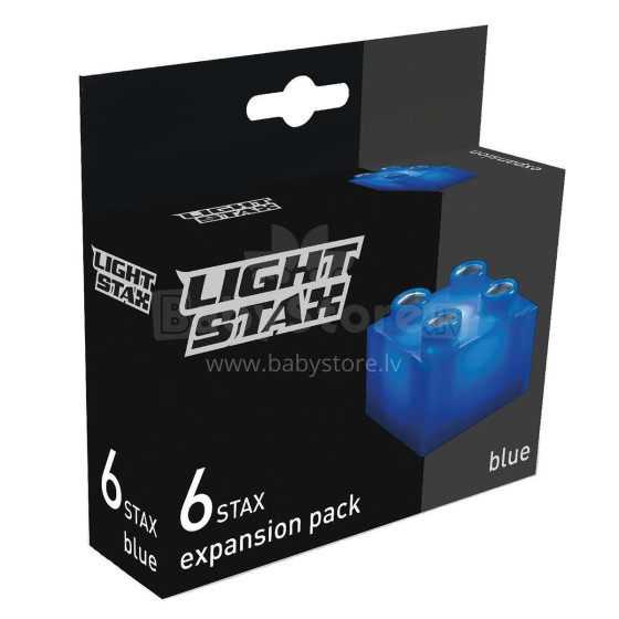 Stax Light  Art.LS-M04005 Blue  Конструктор с LED подсветкой ,6шт
