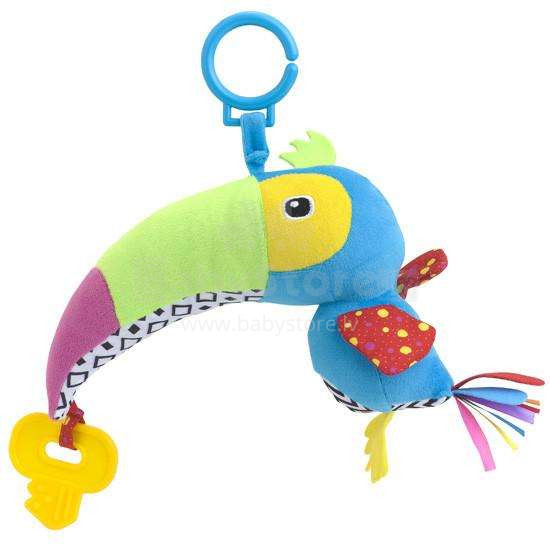Gerardo's Toys Bird Art.GT64003  Плюшевая погремушка-подвеска
