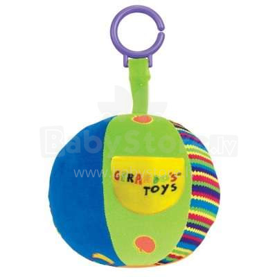 Gerardo's Toys Ball Art.GT640013  Плюшевая погремушка-подвеска