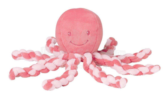 Nattou Lapidou Octopus Art.878715 Coral Мягкая игрушка Осьминожка