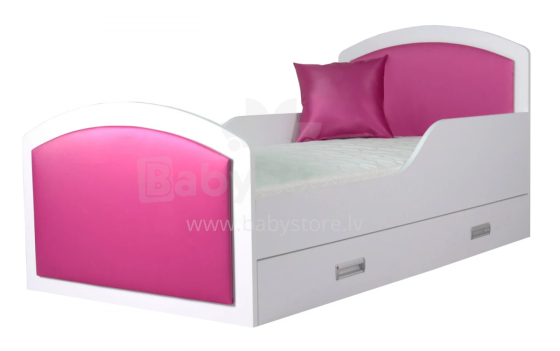 AMI Dream Verona 2558 Art.108425 Стильная молодёжная кровать с матрасом 160x80 см