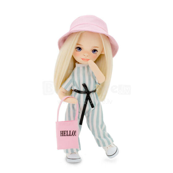 Orange Toys Sweet Sisters Mia in a Striped Jumpsuit Art.SS01Lėlė Mia dryžuotame kombinezone (32 cm)
