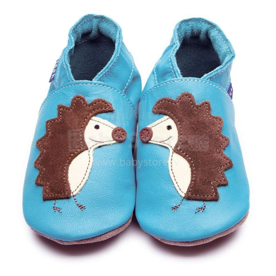 Inch Bllue Leather Slippers Art.109573