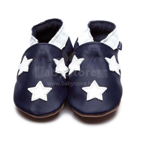 Inch Bllue Leather Slippers Art.109576