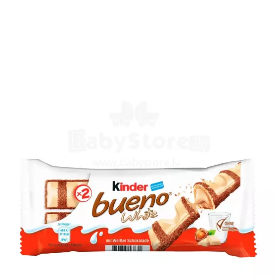Kinder Bueno  Art.109697 Šokoladinių saldainių lazdelės, 43 g