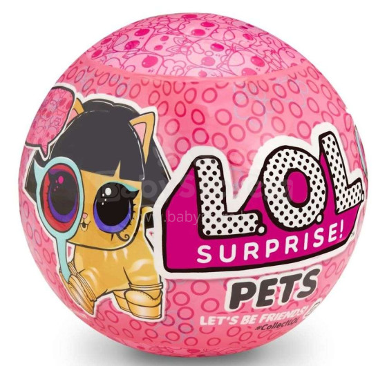 LOL Surprise Pets Art.FL21934  Шарик-сюрприз(Питомец)