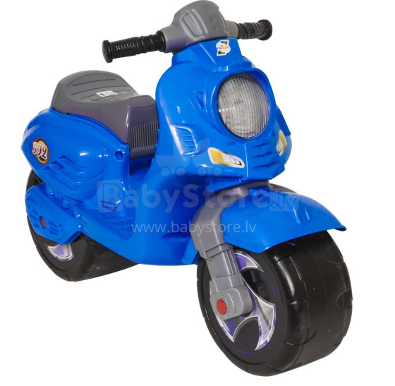 Orion Toys motoroleris Art.502 Mėlynas vaikiškas motoroleris vaikams