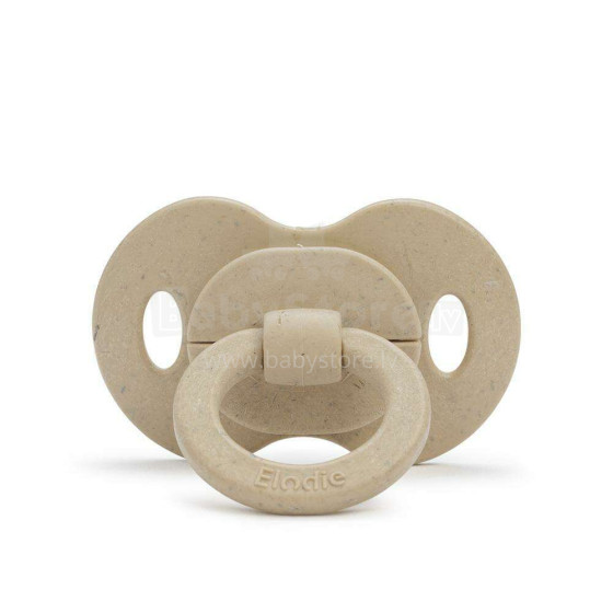 Elodie Details Bamboo Pacifier Orthodontic Pure Khaki 3M+