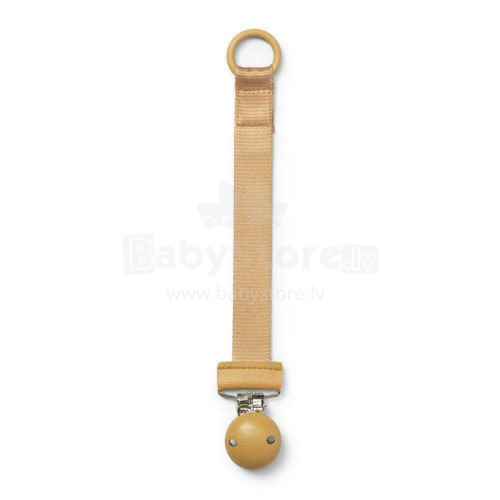 Elodie Details Pacifier Clip Wood Gold