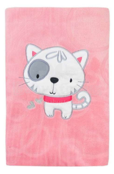 Koala Banki Art.06-301 Pink Plediņs sedziņa (Sega) 80x100 сm