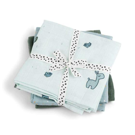 Done by Deer šluostės 3-pack, Lalee Blue