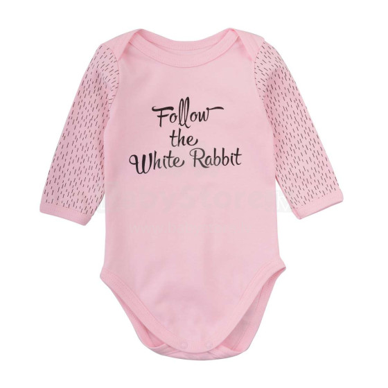 „Pretty Mom“ 523435 rožiniai kūdikių bodžiai ilgomis rankovėmis