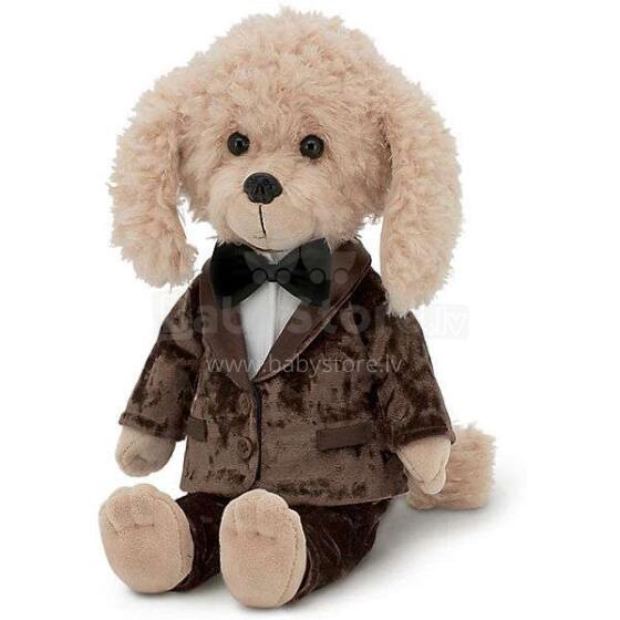 Oranžiniai žaislai „Lucky Bobby Art.LD041“ minkštų žaislų šuo (25 cm)