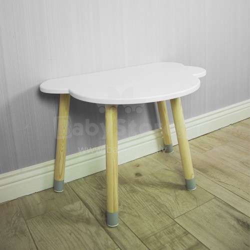 Meow Сloud Table  Art.110423   Bērnu koka galds