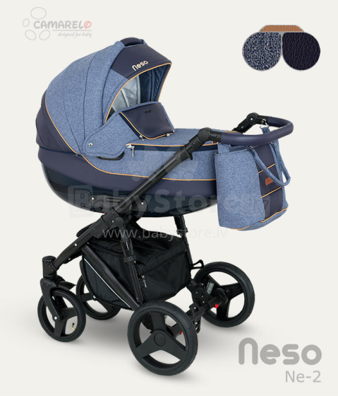 Camarelo Neso Art.NE-2  Детская универсальная модульная коляска 3 в 1