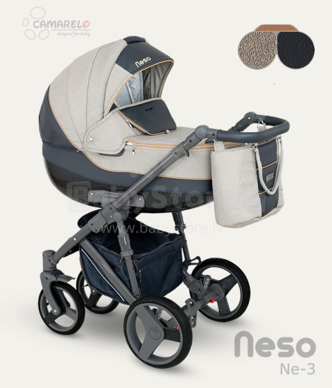 Camarelo Neso Art.NE-3  Детская универсальная модульная коляска 3 в 1