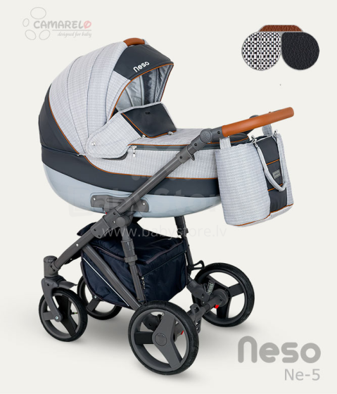 Camarelo Neso Art.NE-5  Детская универсальная модульная коляска 3 в 1