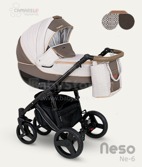 Camarelo Neso Art.NE-6  Детская универсальная модульная коляска 3 в 1