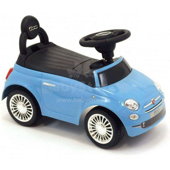 BabyMix Fiat 500 Art.UR-HZ620 Mėlynas kūdikių stūmiklis